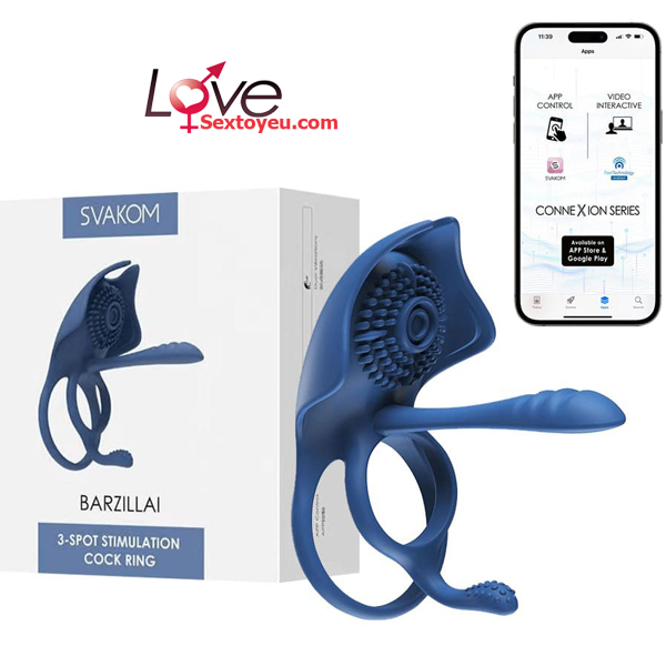 Vòng rung Svakom Barzillai điều khiển app