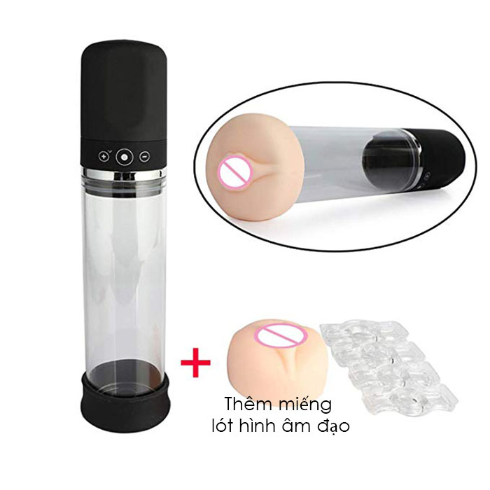 Máy bơm dương vật tự động Louge - tăng kích thước, sinh lý nam