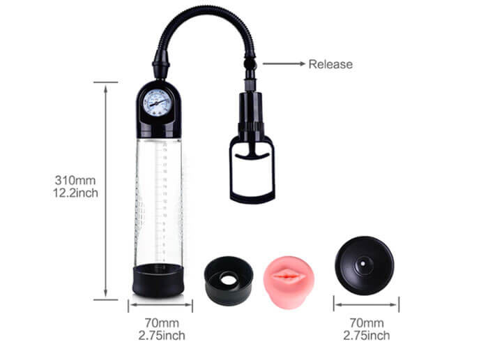 Máy bơm tay tăng kích thước dương vật cao cấp, hiệu quả