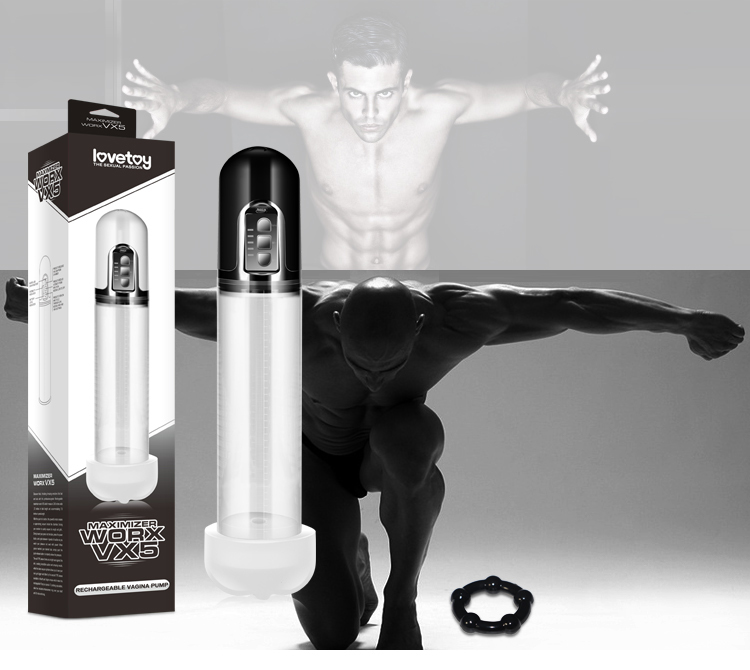 Maximizer Worx VX5 Rechargeable Automatic Penis Trainer Pump