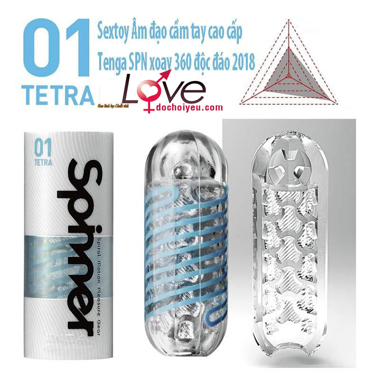 Cốc thủ dâm Tenga Spinner Nhật Bản sang trọng, trải nghiệm đỉnh cao