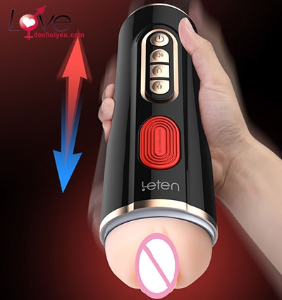 Âm đạo giả cao cấp Leten JAV 5 rung rên co bóp cực phê