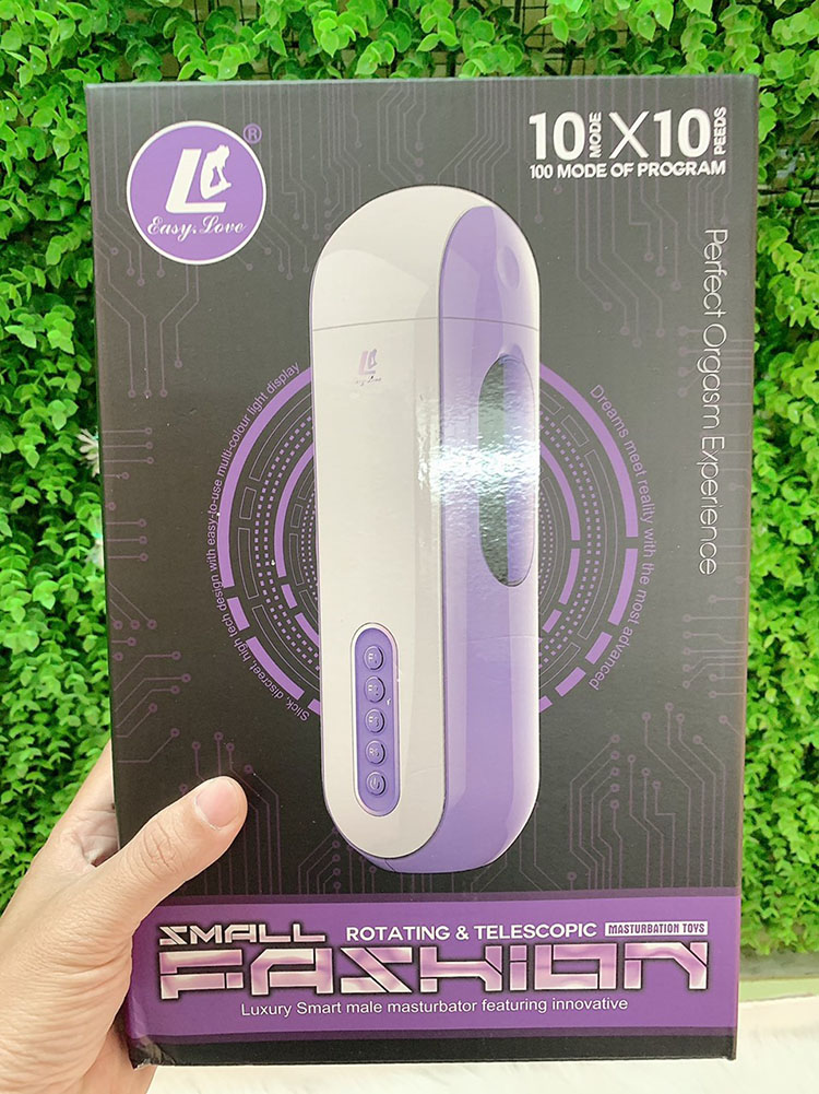 Cốc Thủ Dâm Tự Động Xoay Thụt Sưởi Ấm Bluetooth Cao Cấp