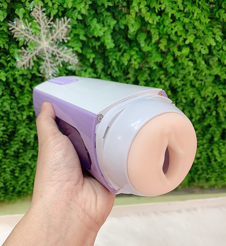 Cốc Thủ Dâm Tự Động Xoay Thụt Sưởi Ấm Bluetooth Cao Cấp