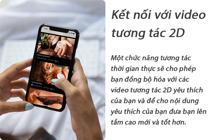 Âm đạo tự động Svakom Alex Neo tương tác qua App điều khiển từ xa