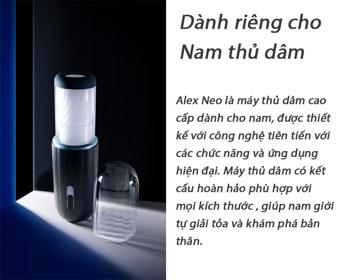 Âm đạo tự động Svakom Alex Neo tương tác qua App điều khiển từ xa