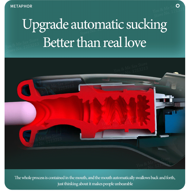 Máy Leten Air Blowjob rung ấm sưởi kích thích mạnh mẽ