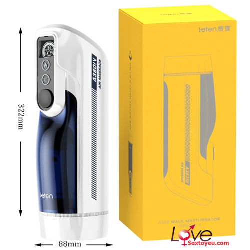 Máy rung thụt Leten A380 V.4 sưởi ấm, màn hình LCD, cực đã