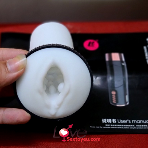 Âm đạo giả tự động Dream Cabin thụt rên toả nhiệt pin sạc tiện lợi