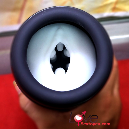 Âm đạo giả tự động Dream Cabin thụt rên toả nhiệt pin sạc tiện lợi