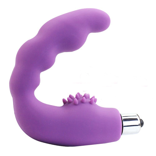 U-Shape Anal Massager Polymer Medical-Grade Safe Anal Stimulation Toy