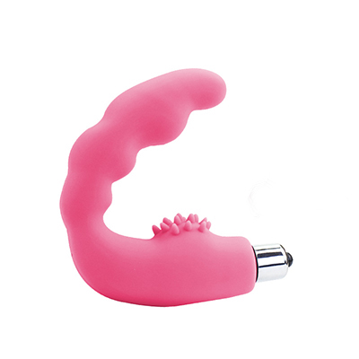 U-Shape Anal Massager Polymer Medical-Grade Safe Anal Stimulation Toy