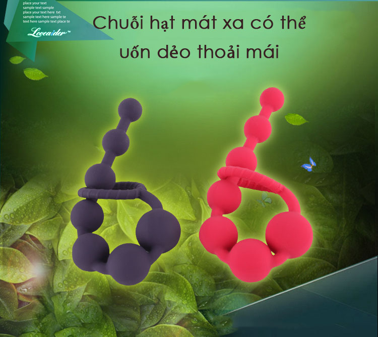 Hạt massage hậu môn Loveaider thư giãn kích thích cảm xúc