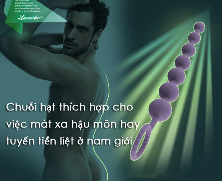 Hạt massage hậu môn Loveaider thư giãn kích thích cảm xúc