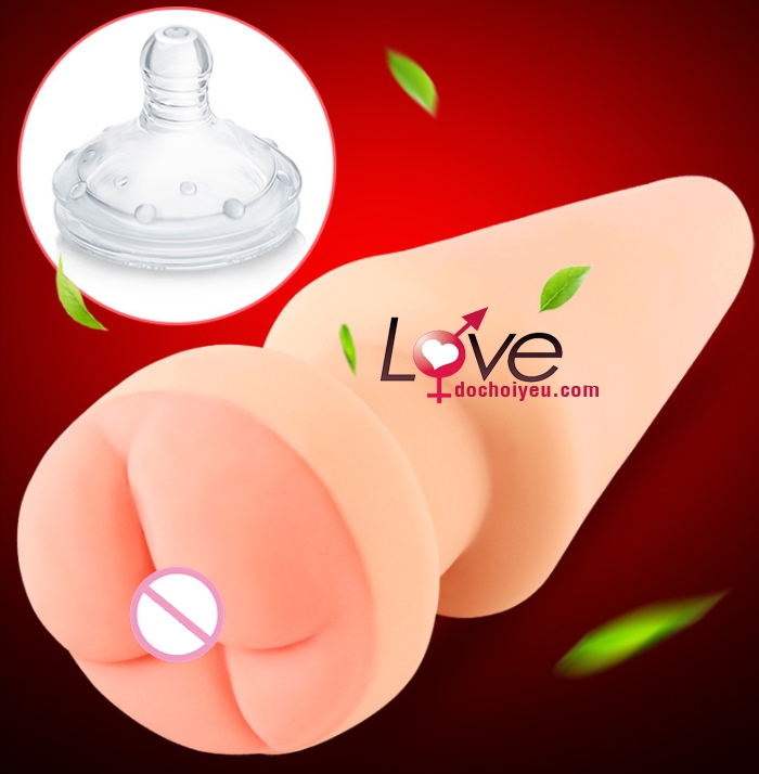 Dụng cụ thủ dâm 2 đầu silicon an toàn cho gay thỏa mãn đồng tính nam hiệu quả 