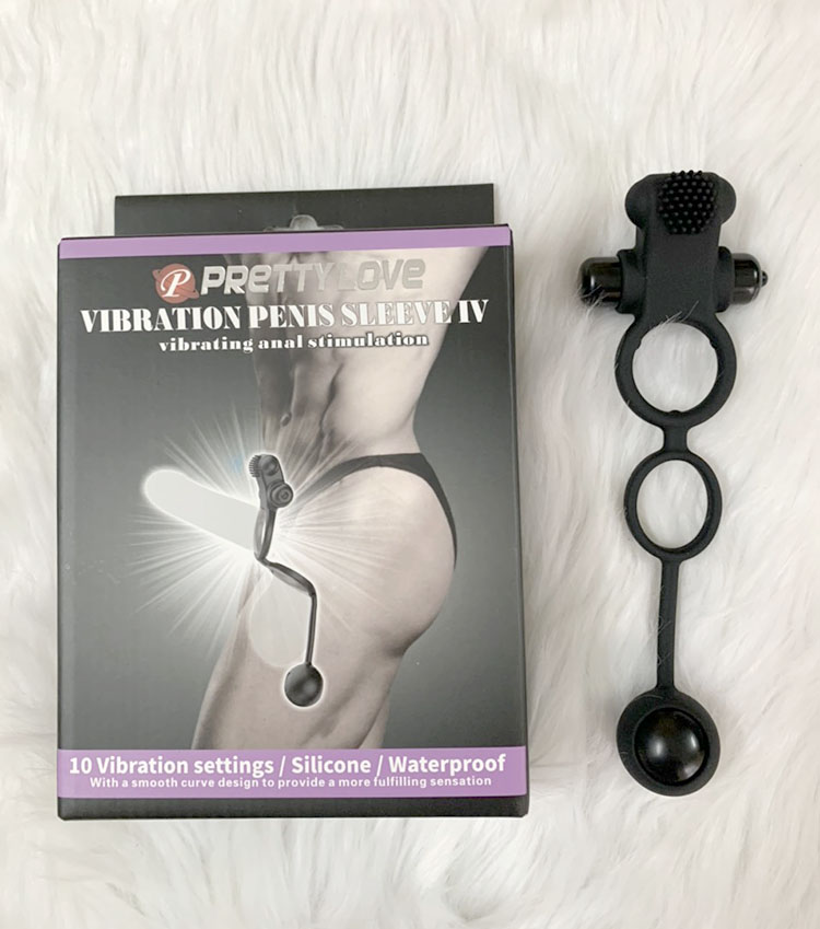 Vòng rung hậu môn cao cấp bóng mềm mại kích thích mạnh mẽ