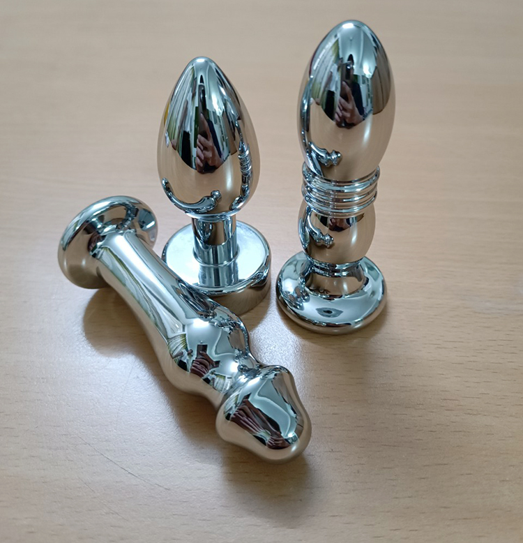 Plug hậu môn rung đa tần inox kích thích mạnh