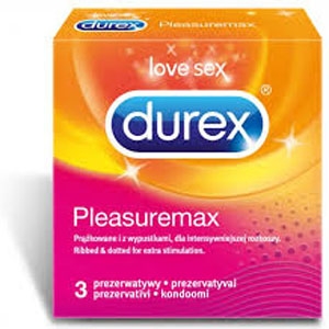 Bao cao su Pleasuremax Durex 3 chiếc phát sáng tạo hứng thú tình dục 