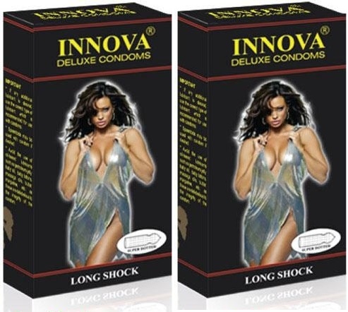 Innova Black Condoms Pack Of 12 Extra Stimulation Malaysia