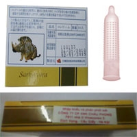 Bao cao su Sarkamura Charm 3 chiếc hạt li ti siêu mỏng đắm say 