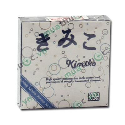 Bao cao su Kimiko Nhật Bản poly urethane truyền nhiệt nhanh an toàn 