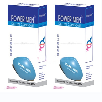 Bao cao su Powermen Viagra Hàn Quốc mỏng kéo dài thời gian 