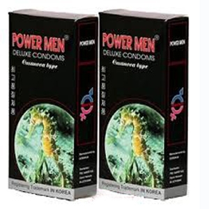 Bao cao su Powermen cá ngựa hộp 12 chiếc bảo vệ an toàn 
