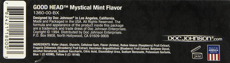 Gel Oral Sex Good Head Bạc Hà Kích Thích Tăng Khoái Cảm