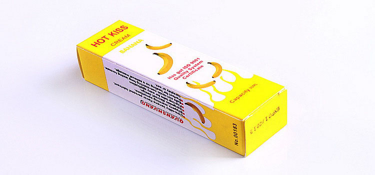 Kem bôi trơn HotKiss hương chuối 30ml kích thích mua ngay