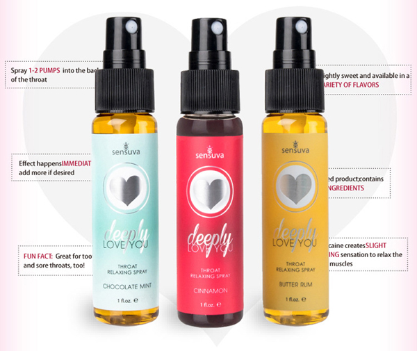 Nước Xịt Sensuva Tăng Khoái Cảm Quan Hệ Bằng Miệng Deeply Love You