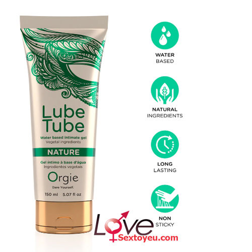 Gel bôi trơn tự nhiên Orgie LUBE TUBE NATURE an toàn mượt mà