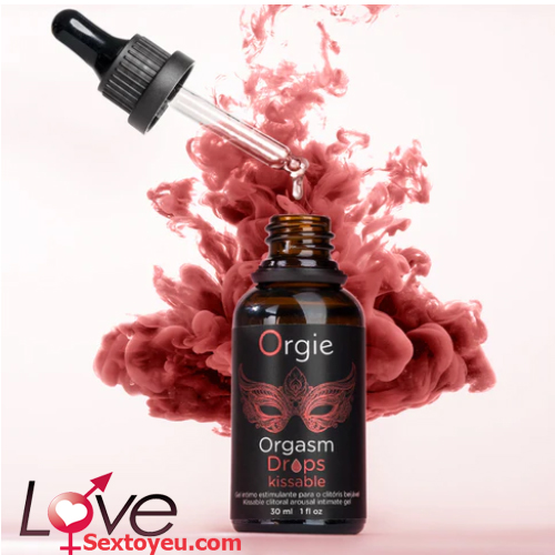Gel nếm tăng khoái cảm Orgie Drops Kissable cho Oral sex hấp dẫn