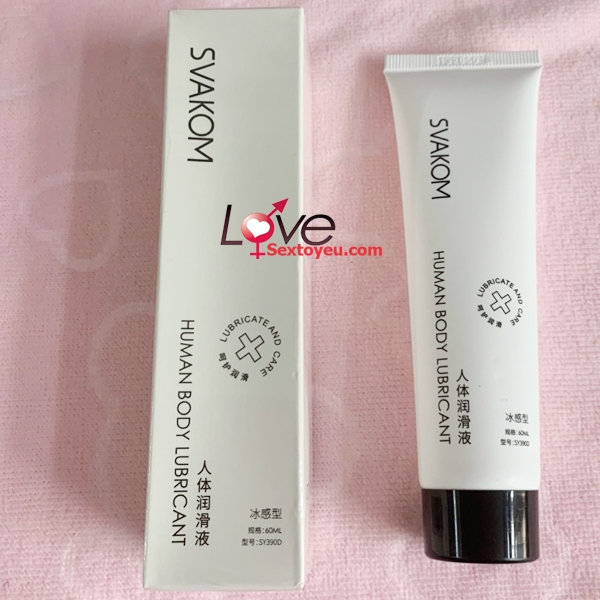 Gel bôi trơn mát lạnh Svakom Human Body Lubricant 60ml cao cấp 