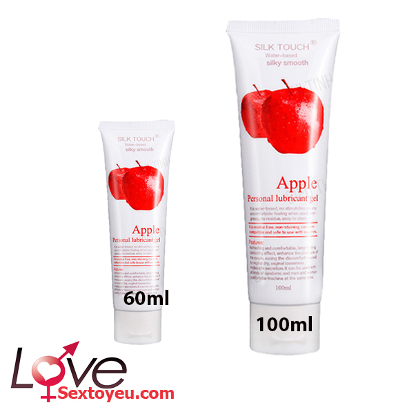Gel Silk Touch hương táo bôi trơn dịu nhẹ, tăng khoái cảm