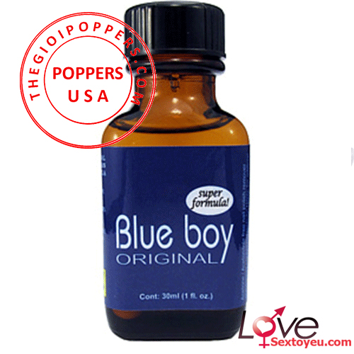Popper Blue Boy 30ml hấp dẫn tăng khoái cảm mạnh mẽ nhanh chóng