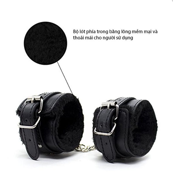 Bộ đồ chơi da đen cao cấp sang trọng kích thích cảm xúc Bộ đồ chơi da đen cao cấp sang trọng kích thích cảm xúc