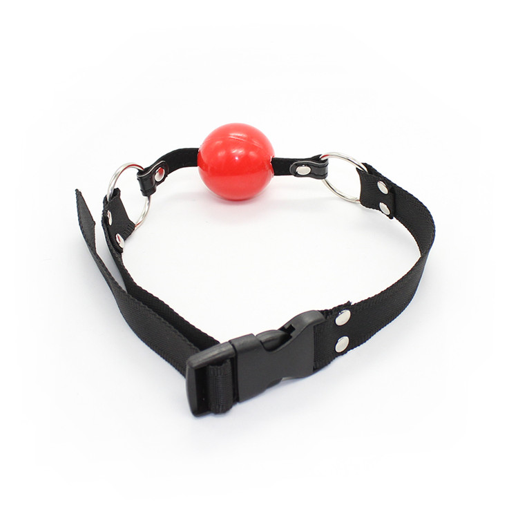 Leather Jaw Lock BDSM Restraint Adjustable Durable Toy