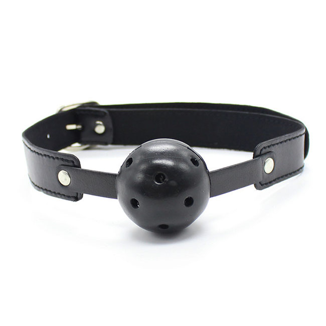 Leather Jaw Lock BDSM Restraint Adjustable Durable Toy