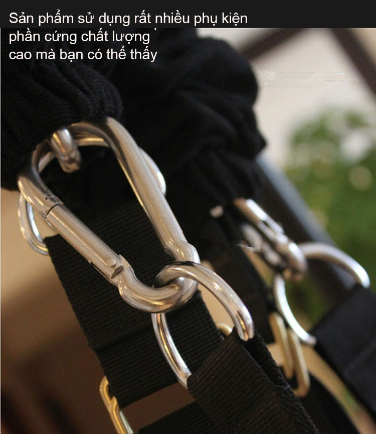 Bộ giàn đu treo phòng the siêu phẩm tăng khoái cảm chơi cực đã