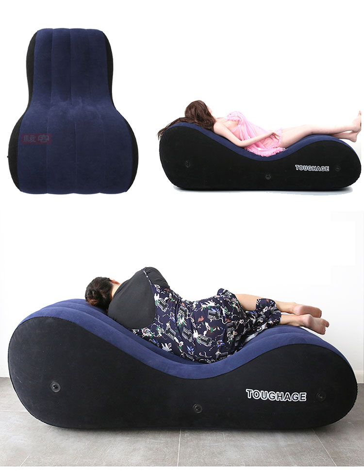 Ghế bơm hơi tình yêu cao cấp mát xa tư thế đa dạng chất liệu PVC