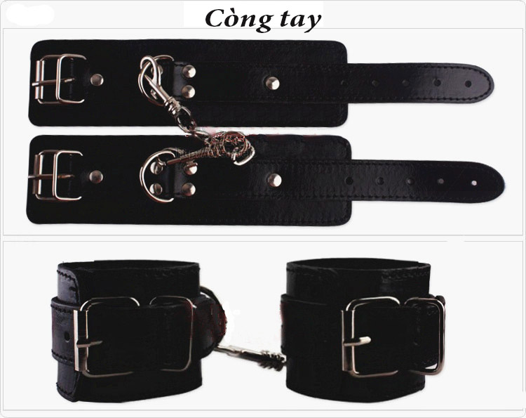 Bộ đồ chơi da đen 8 món cao cấp, cảm giác mạnh, phấn khích Bộ đồ chơi da đen 8 món cao cấp, cảm giác mạnh, phấn khích