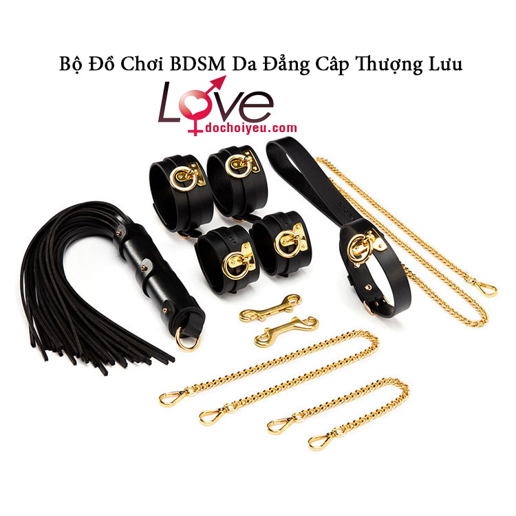Bộ Đồ Chơi BDSM Da Cao Cấp - Đẳng Cấp Thượng Lưu