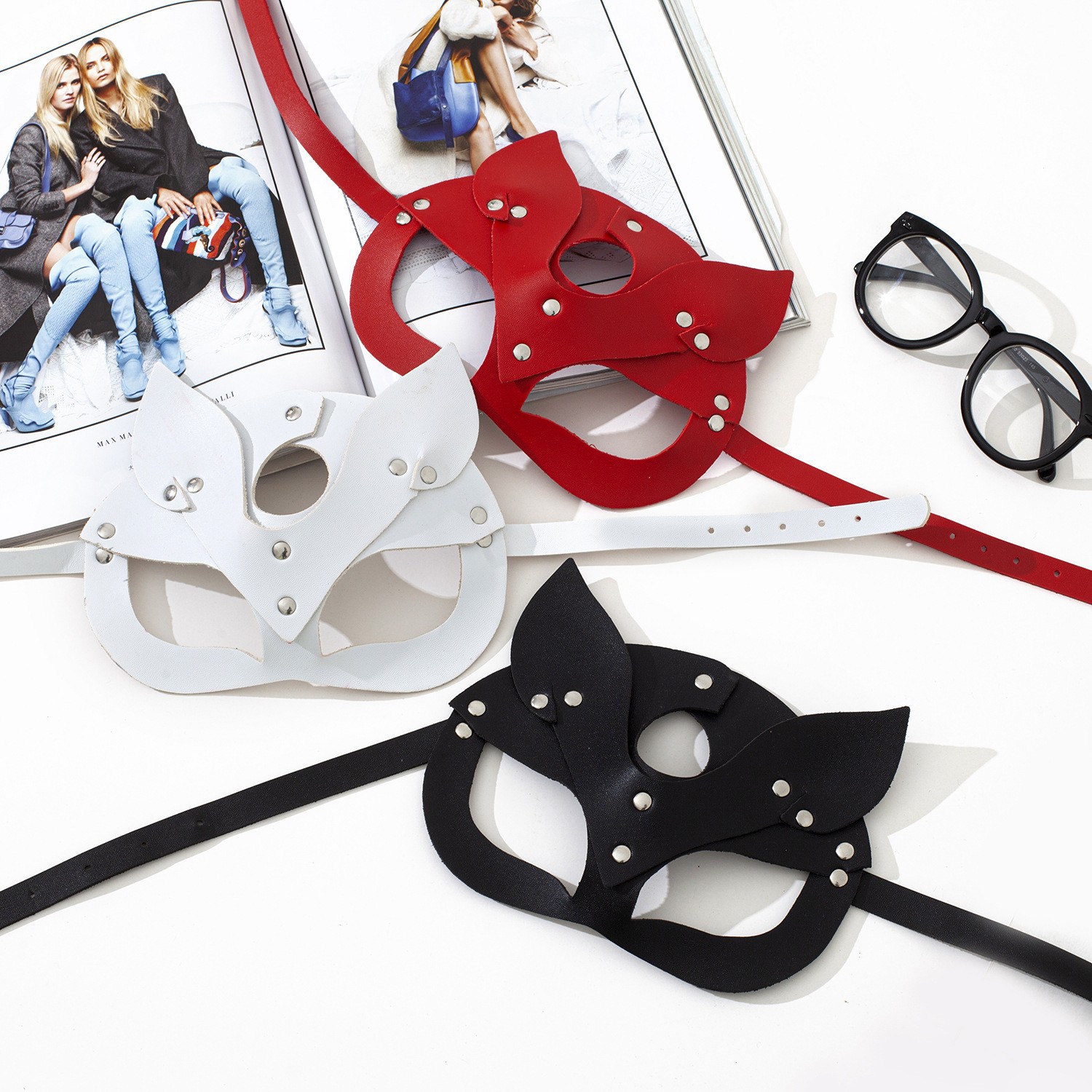 Mặt nạ tai mèo dễ thương chăm sóc da sáng mịn