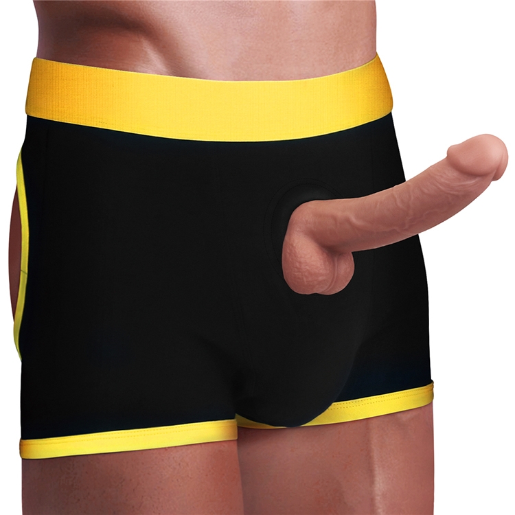 Quần Short Gắn Dương Vật Lovetoy Cotton Mềm Mịn 