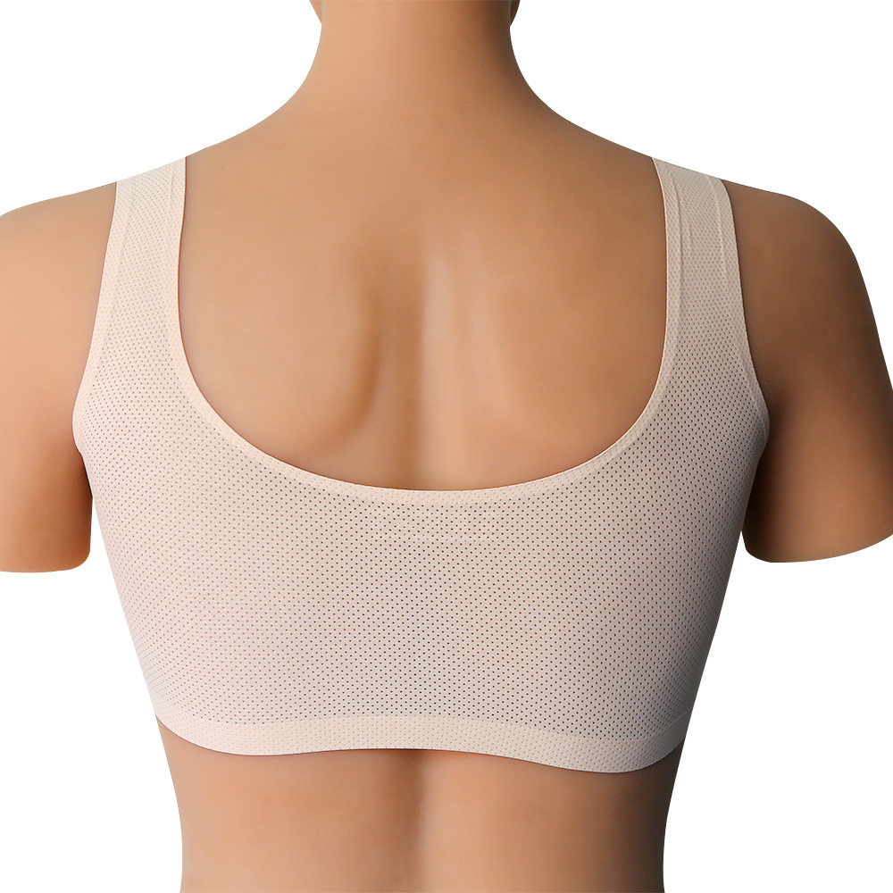 Premium Comfortable Stretch Fake Breast Lifelike Bra