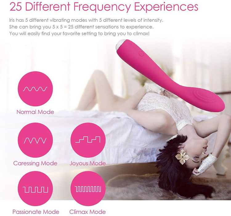 Máy rung mini Svakom Iris cao cấp tiện lợi an toàn sạc nhanh