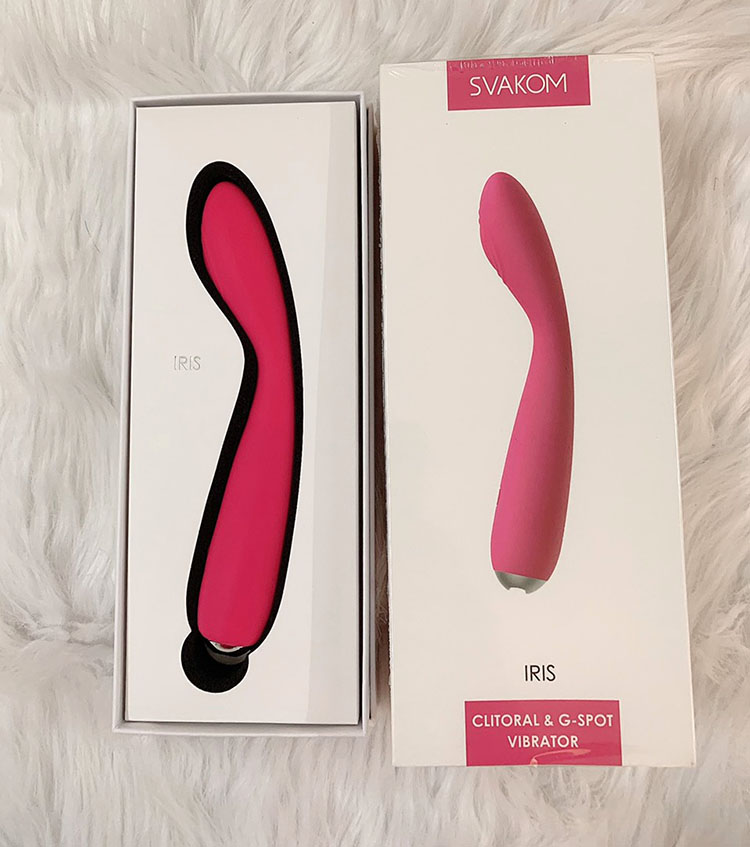 Máy rung mini Svakom Iris sang trọng tiện ích dễ sử dụng