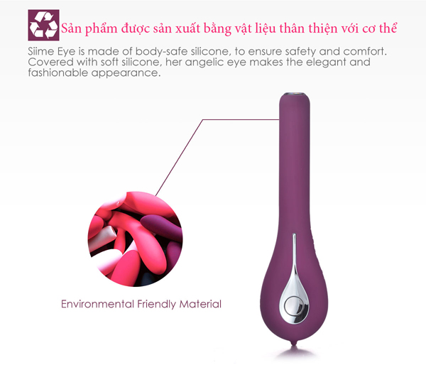 Máy rung Svakom Siime Eye cao cấp kích thích điểm G cực đỉnh