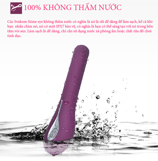 Máy rung Svakom Siime Eye cao cấp kích thích điểm G cực đỉnh