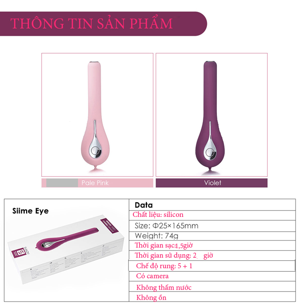 Máy rung Svakom Siime Eye cao cấp kích thích điểm G cực đỉnh